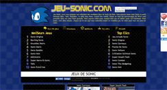 Desktop Screenshot of jeu-sonic.com